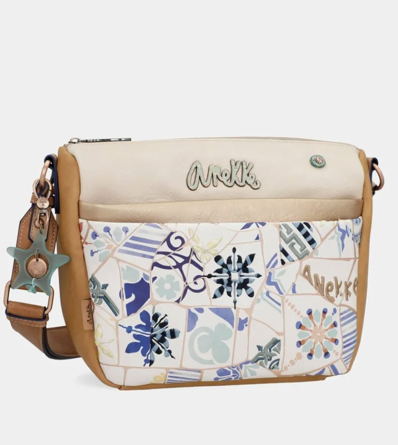 Anekke Sunrise Tile Print Shoulder Bag Store