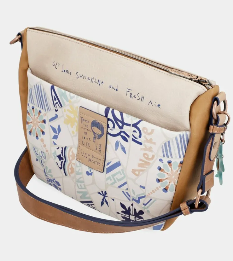 Anekke Sunrise Tile Print Shoulder Bag Store