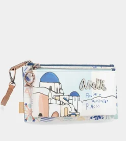 Anekke Sunrise Wallet Purse With Hand Strap Discount