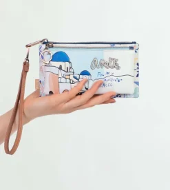 Anekke Sunrise Wallet Purse With Hand Strap Discount