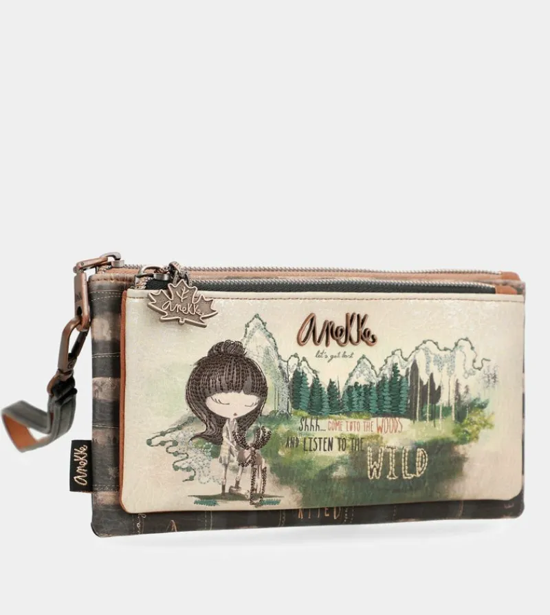 Anekke The Forest Coin Purse Wallet With Hand Strap Store