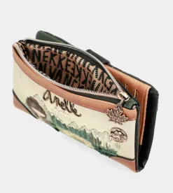 Anekke The Forest Large Flexible Material Wallet Hot