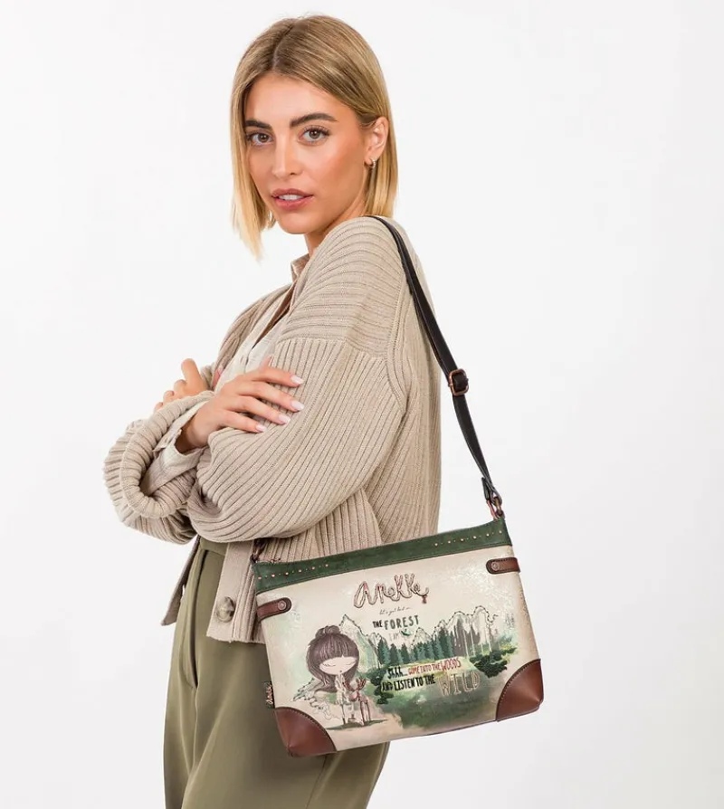 Anekke The Forest Large Printed Shoulder Bag Best Sale