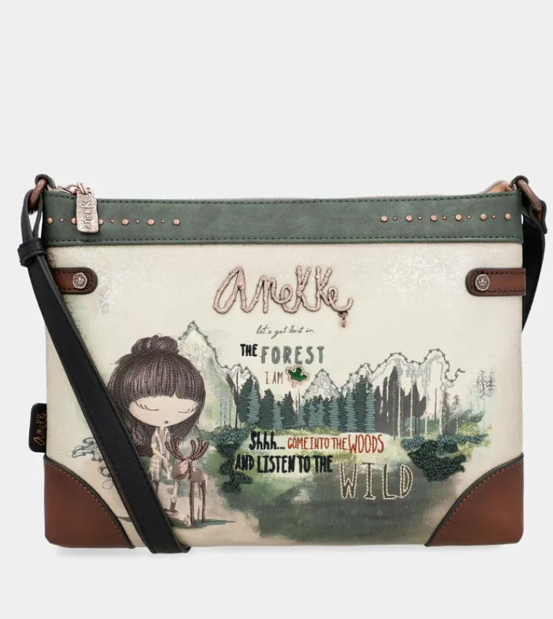 Anekke The Forest Large Printed Shoulder Bag Best Sale