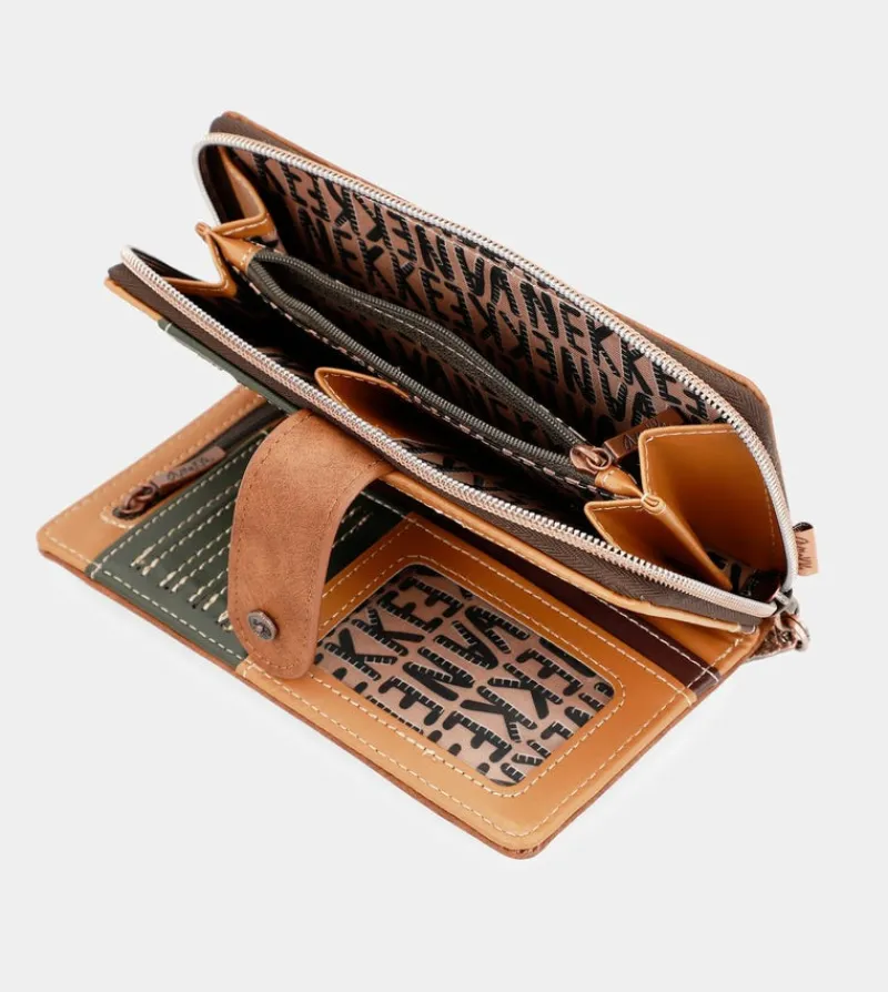 Anekke The Forest Large Printed Wallet Fashion