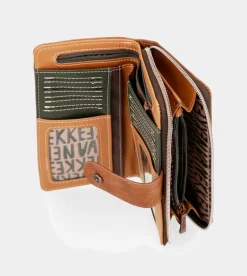 Anekke The Forest Large Printed Wallet Fashion