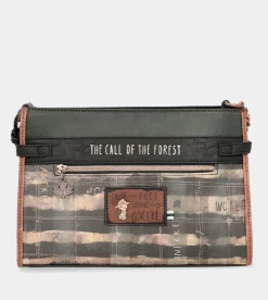 Anekke The Forest Shoulder Bag With Metallic Appliques Best Sale