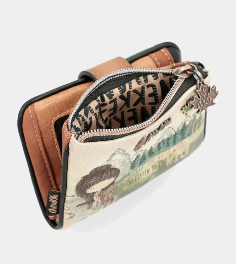 Anekke The Forest Small Flexible Material Wallet Best