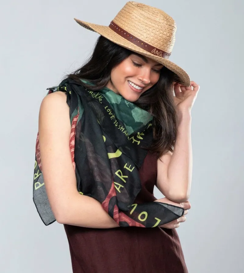 Anekke Toasted Raffia Hat Best