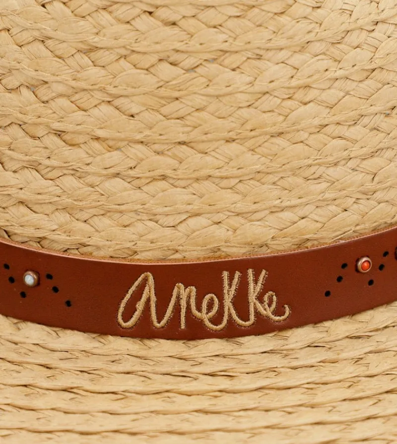 Anekke Toasted Raffia Hat Best
