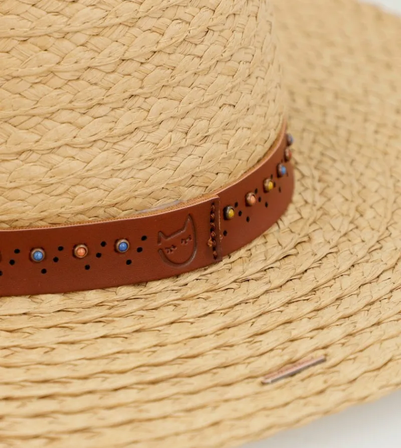 Anekke Toasted Raffia Hat Best