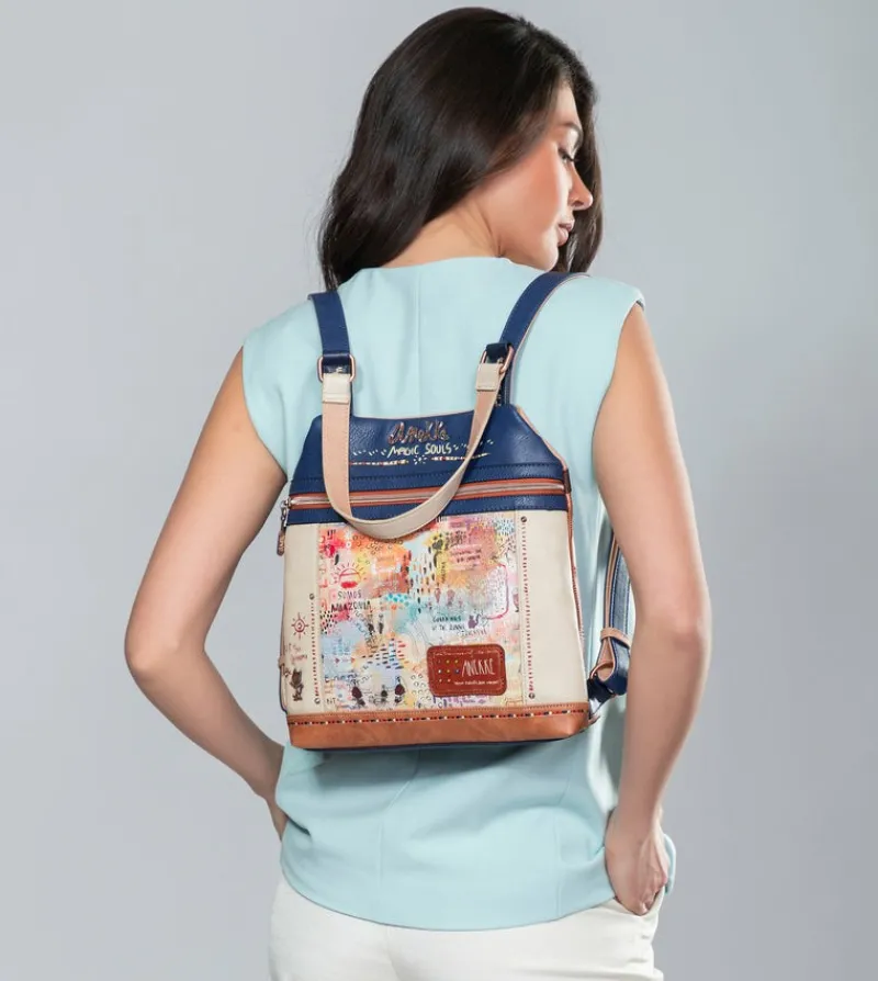 Anekke Tribe Anti-Theft Backpack New