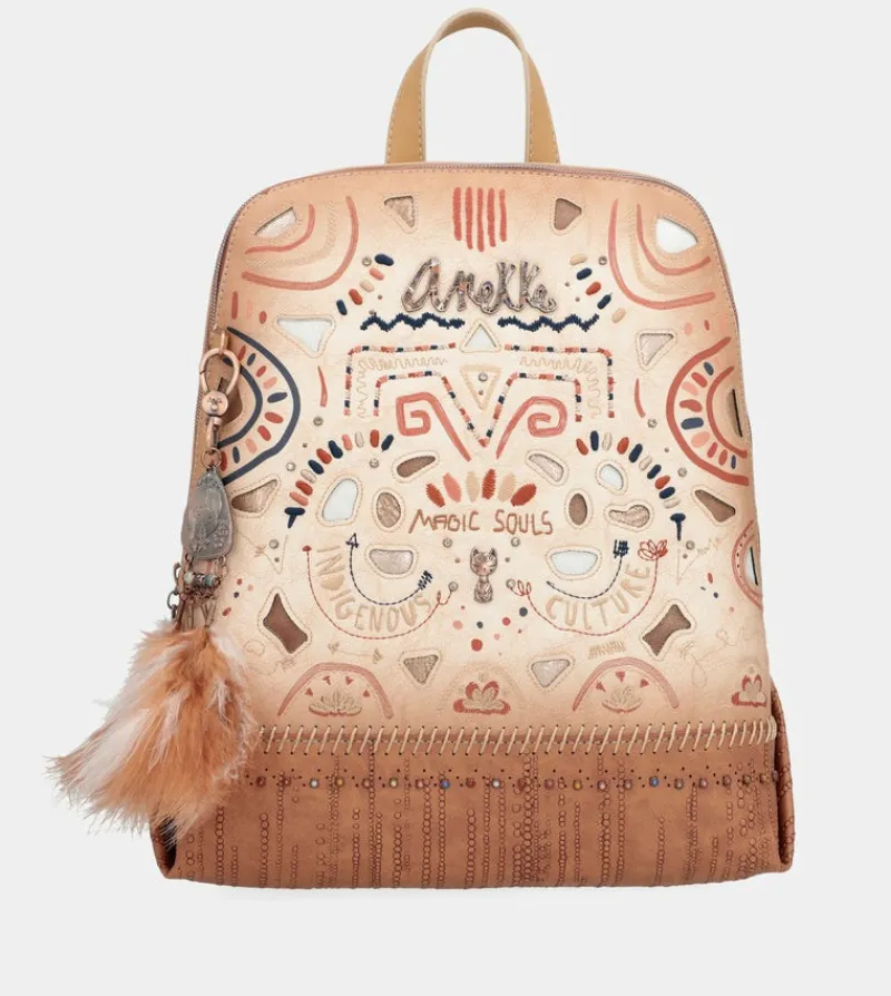 Anekke Tribe Back Pocket Messenger Bag New