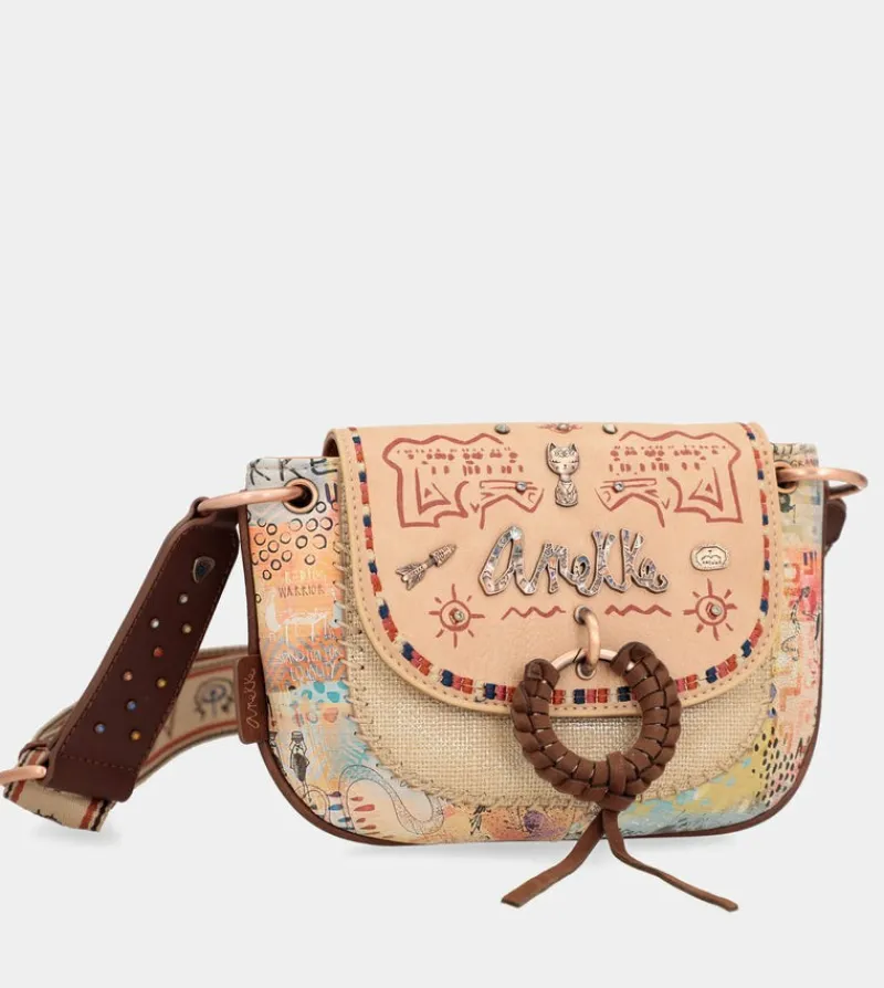 Anekke Tribe Ethnic Print Crossbody Bag New