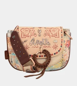 Anekke Tribe Ethnic Print Crossbody Bag New