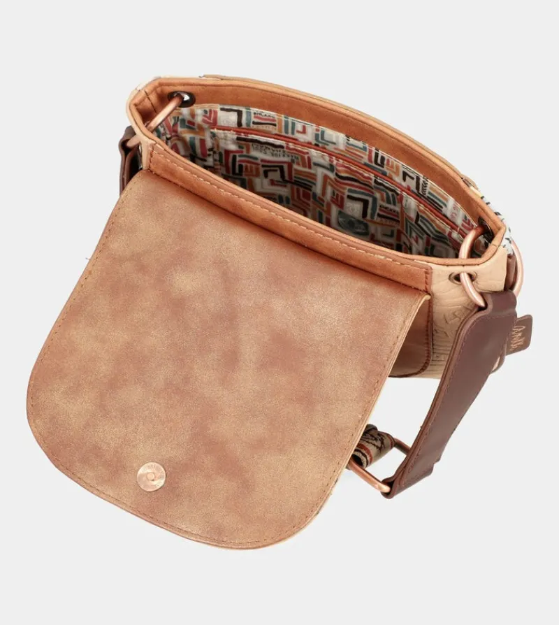Anekke Tribe Ethnic Print Crossbody Bag New
