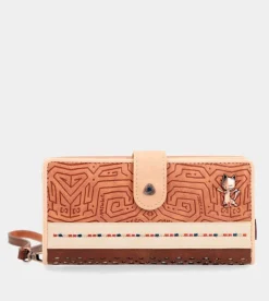 Anekke Tribe Large Brown Rfid Wallet Outlet