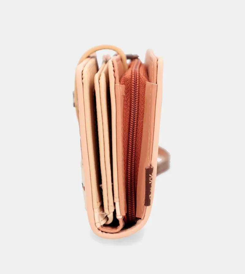 Anekke Tribe Large Brown Rfid Wallet Outlet