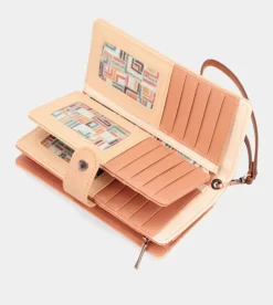 Anekke Tribe Large Brown Rfid Wallet Outlet