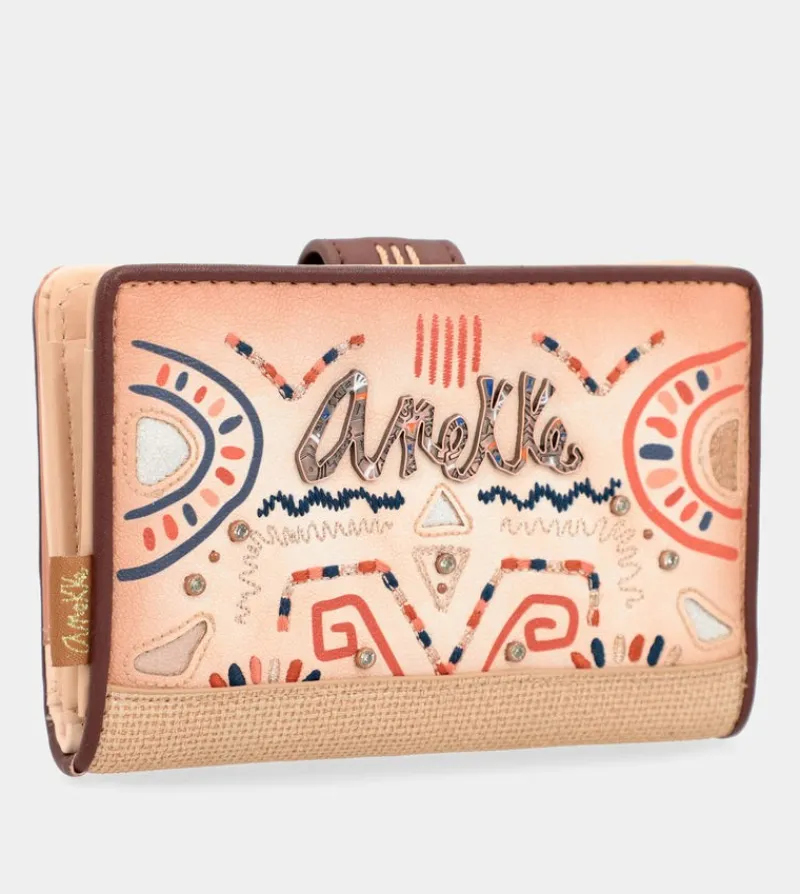 Anekke Tribe Medium Ethnic Print Rfid Wallet Best