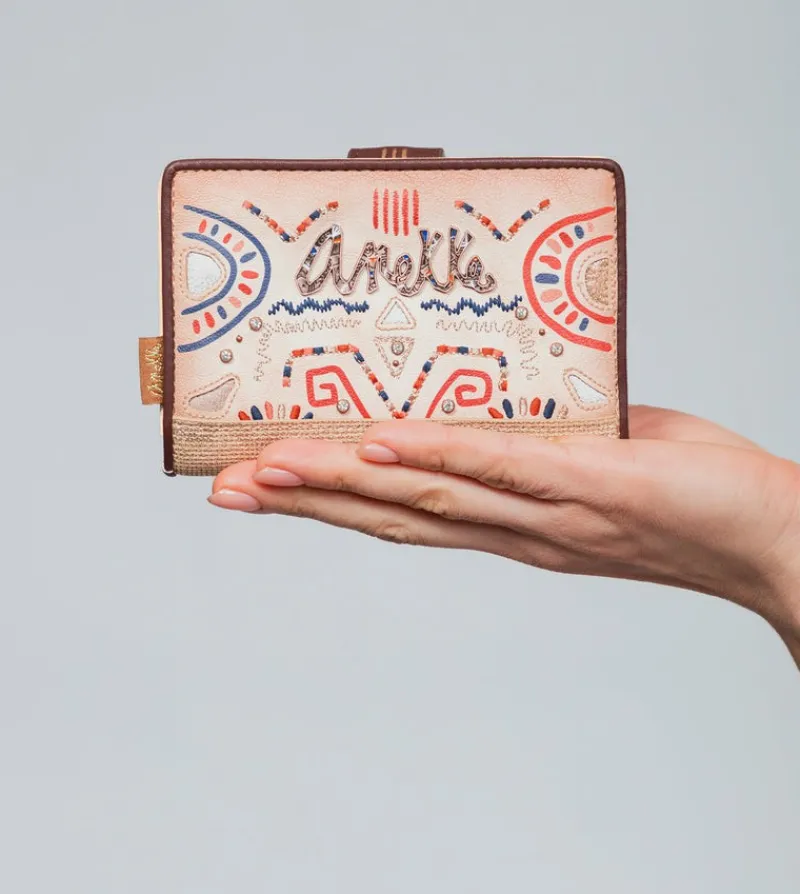 Anekke Tribe Medium Ethnic Print Rfid Wallet Best