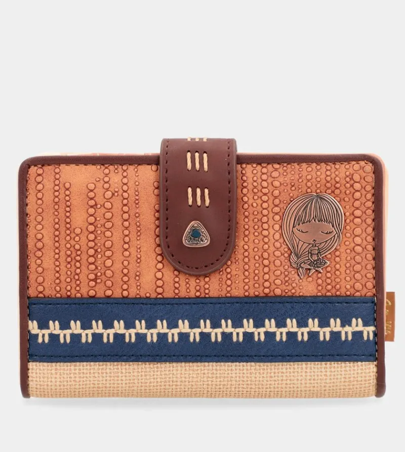 Anekke Tribe Medium Ethnic Print Rfid Wallet Best