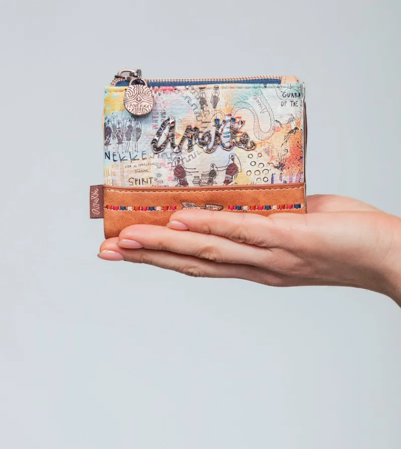 Anekke Tribe Small Flexible Rfid Wallet Cheap