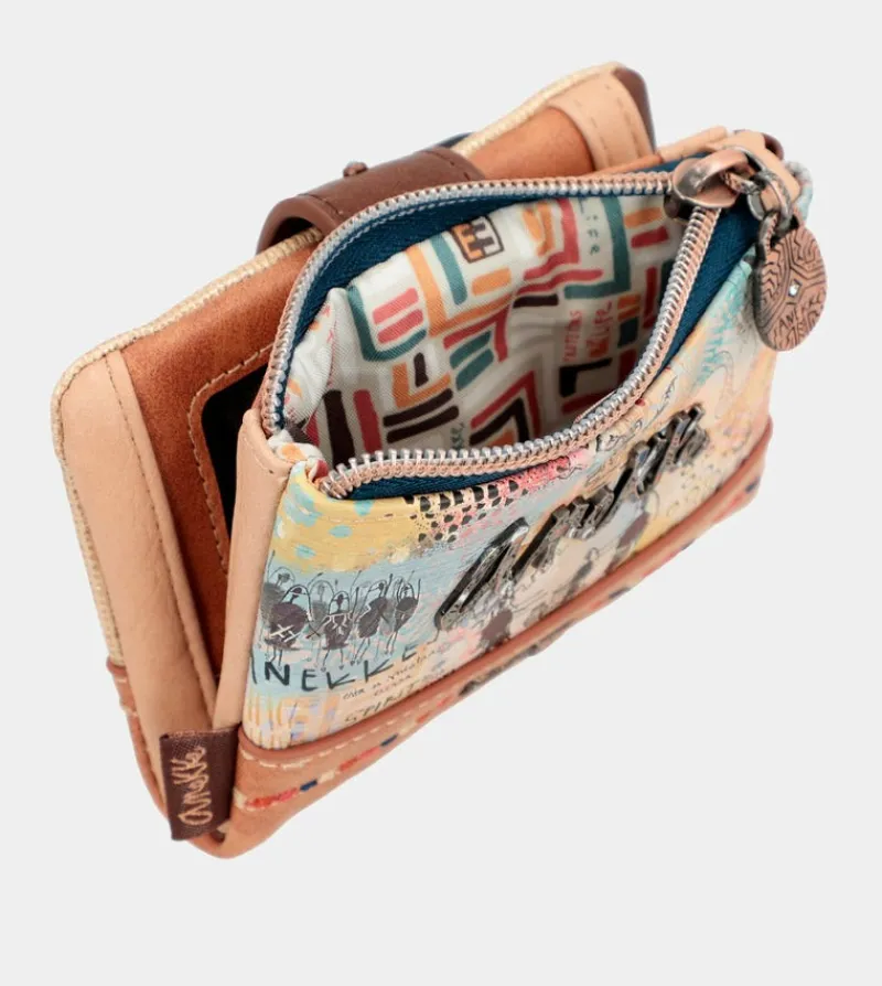 Anekke Tribe Small Flexible Rfid Wallet Cheap