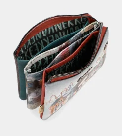 Anekke Triple Compartment Coin Purse Voice Best Sale