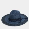 Anekke Two-Tone Raffia Hat Flash Sale