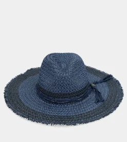 Anekke Two-Tone Raffia Hat Flash Sale