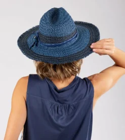 Anekke Two-Tone Raffia Hat Flash Sale