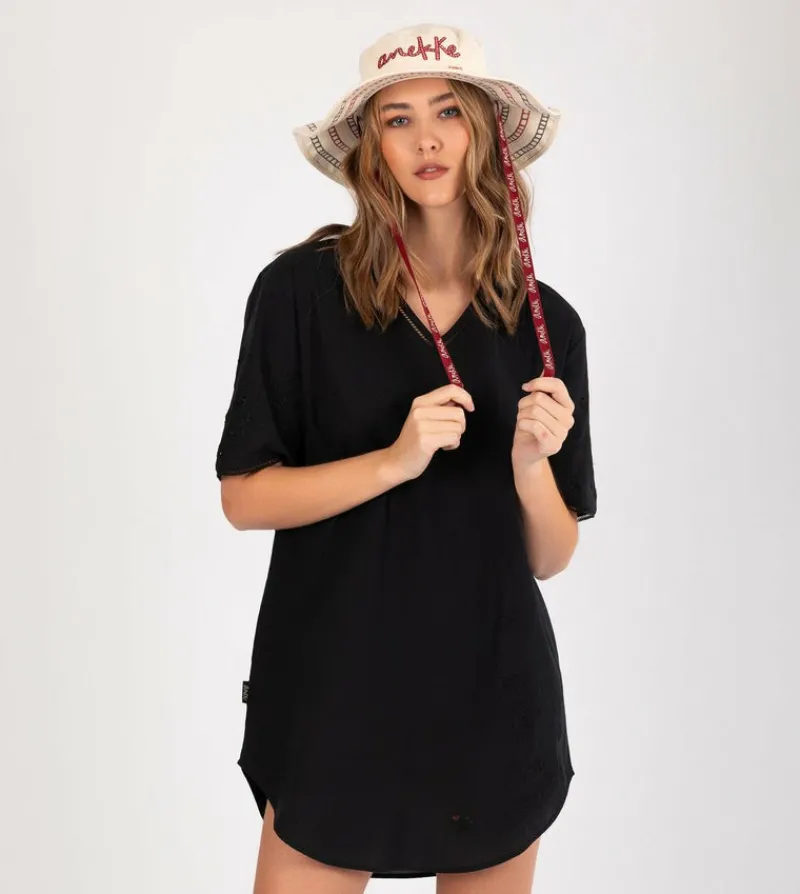 Anekke White Bucket Hat Clearance