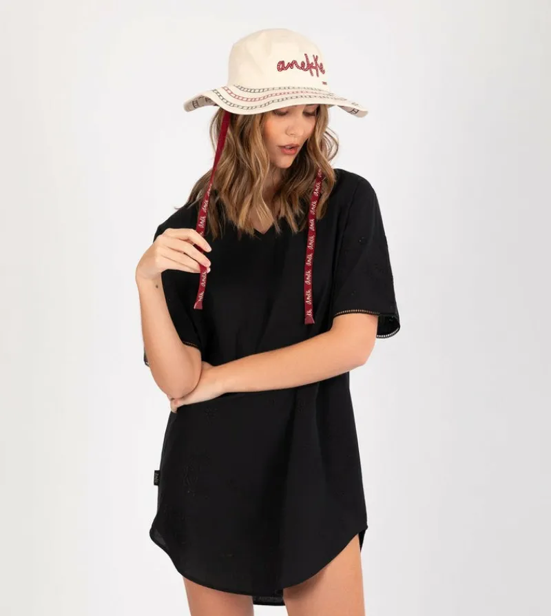Anekke White Bucket Hat Clearance