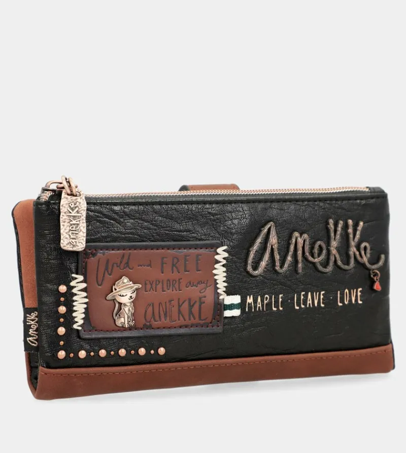 Anekke Wild Large Flexible Material Wallet Discount