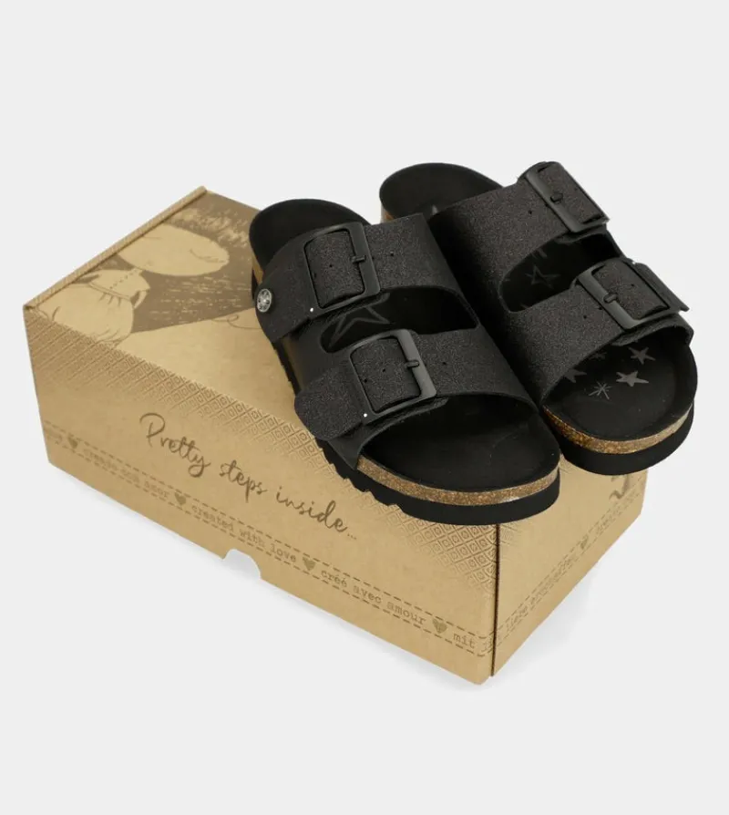 Anekke Women'S Black Bio Sandals Outlet