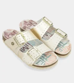 Anekke Women'S Gold Bio Sandals Best Sale