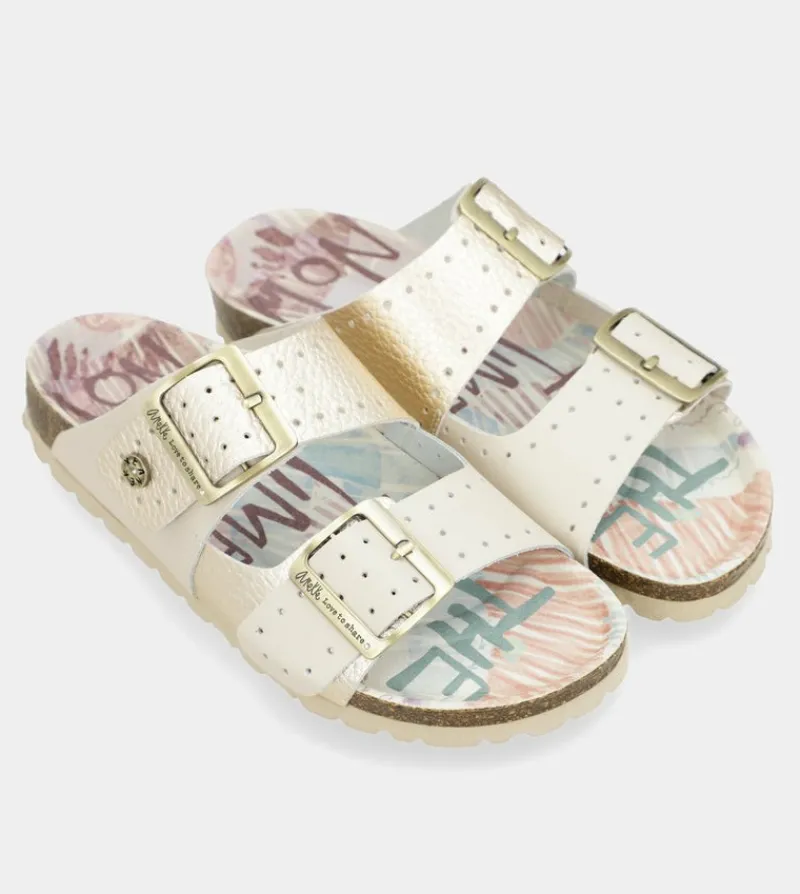 Anekke Women'S Gold Bio Sandals Best Sale