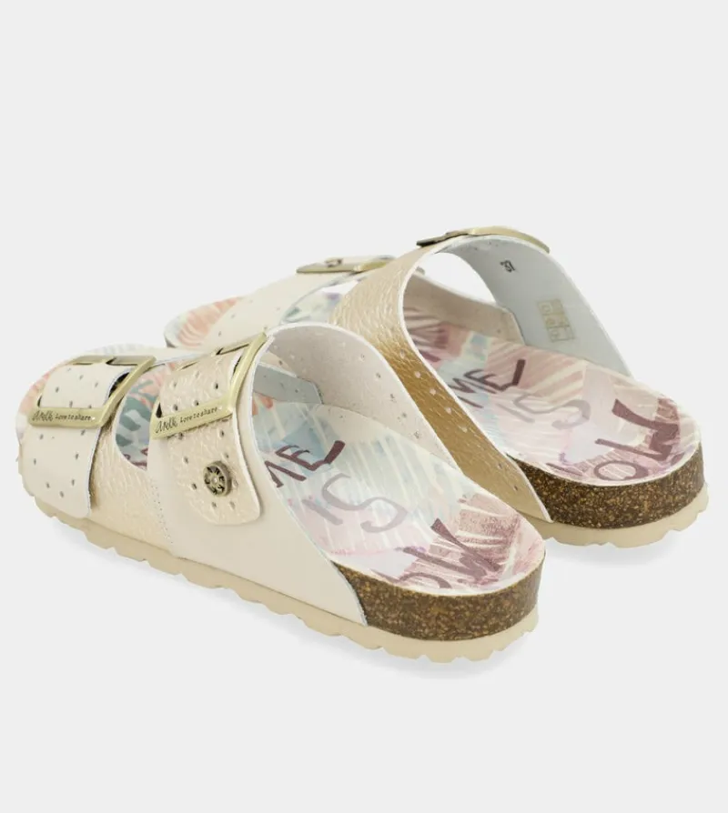 Anekke Women'S Gold Bio Sandals Best Sale