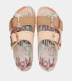 Anekke Women'S Nude Bio Sandals Flash Sale