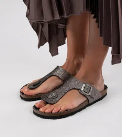 Anekke Women'S Silver Bio Sandals Clearance
