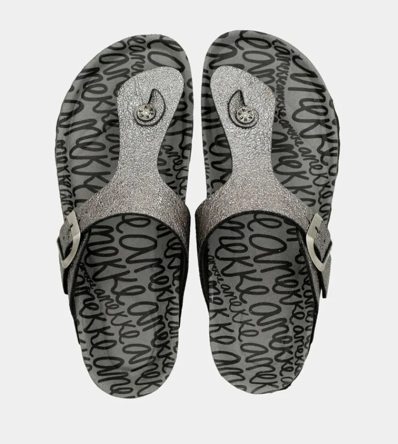 Anekke Women'S Silver Bio Sandals Clearance